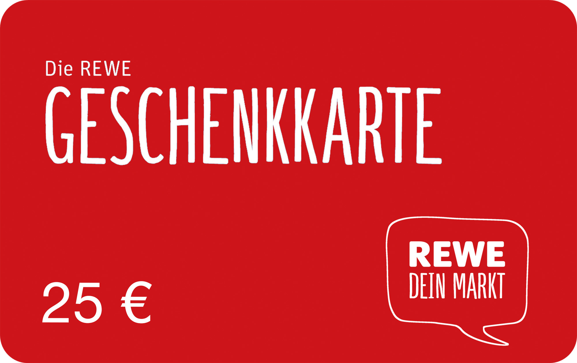 25,&ndash; &euro; REWE-Gutschein
