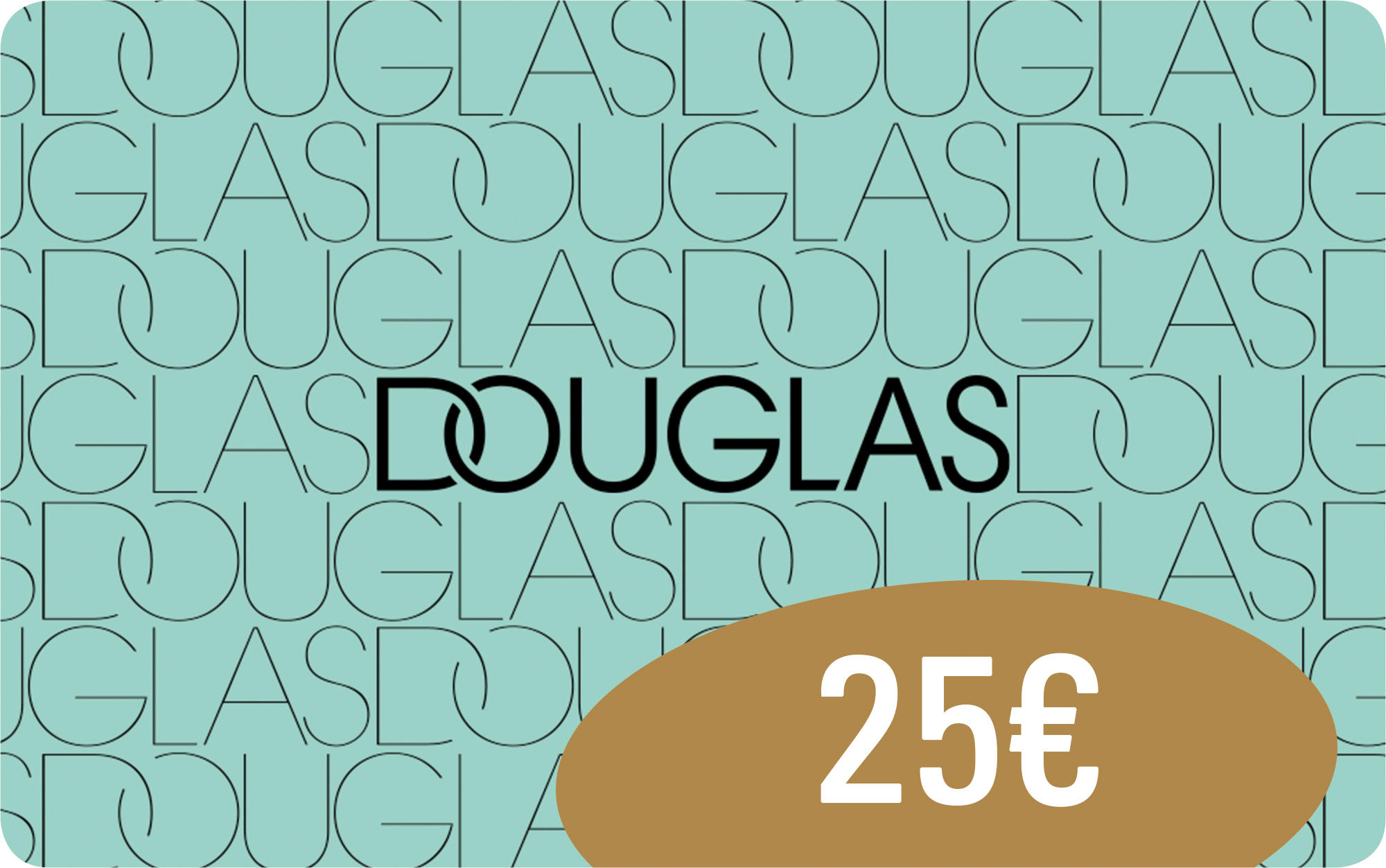25,&ndash; &euro; DOUGLAS-Gutschein
