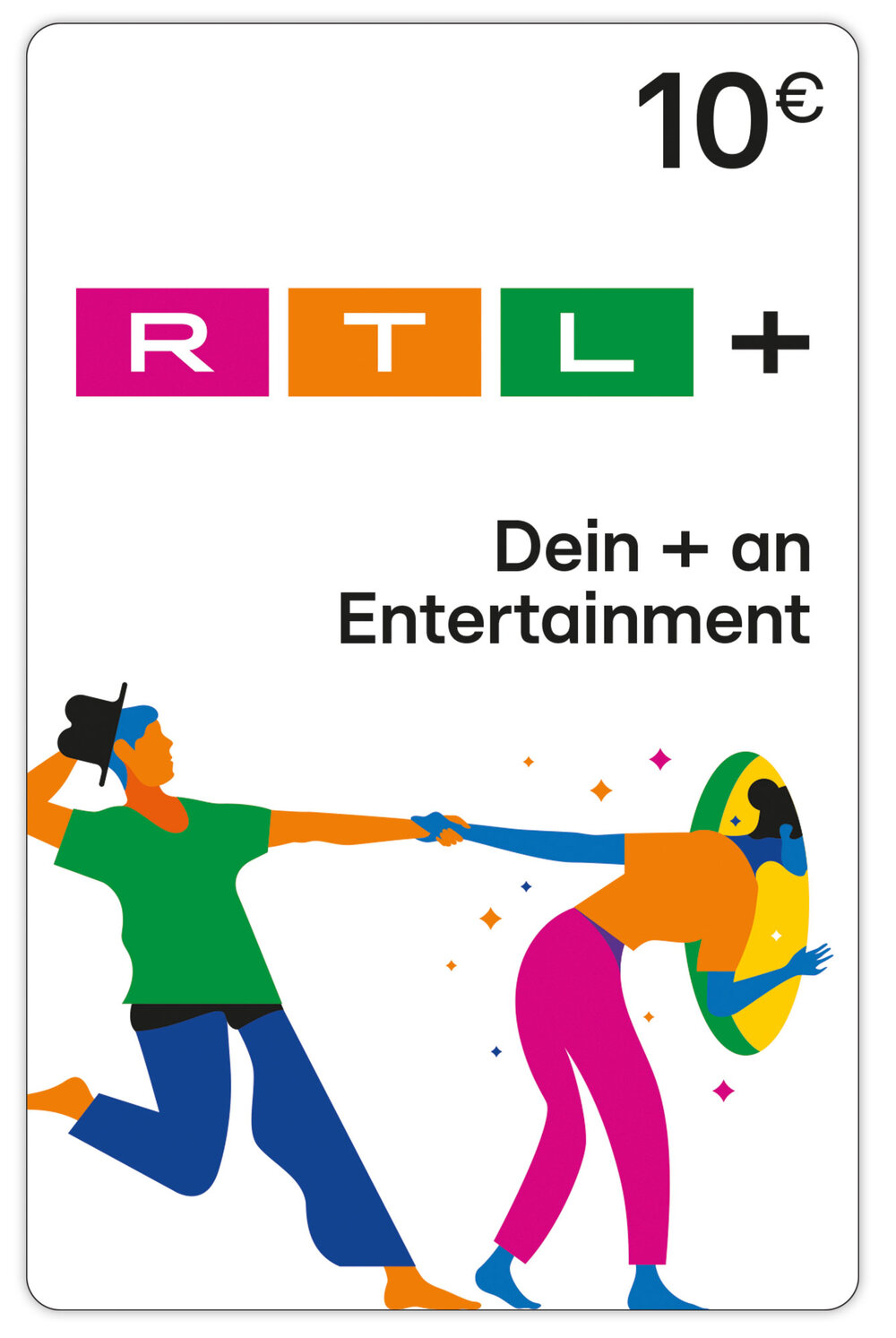 10,– € RTL+ Gutschein