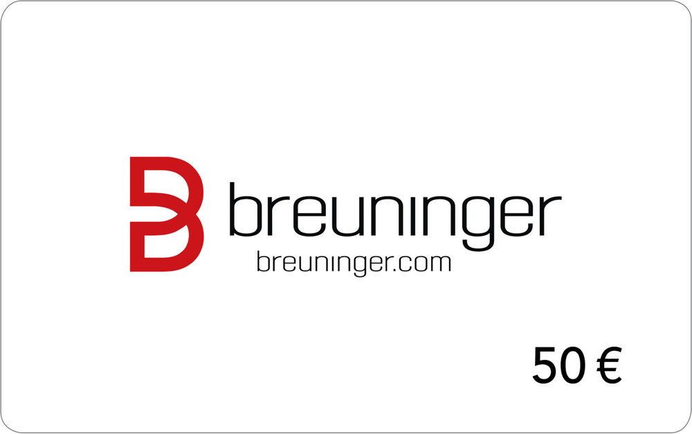 50,– € BREUNINGER-Gutschein