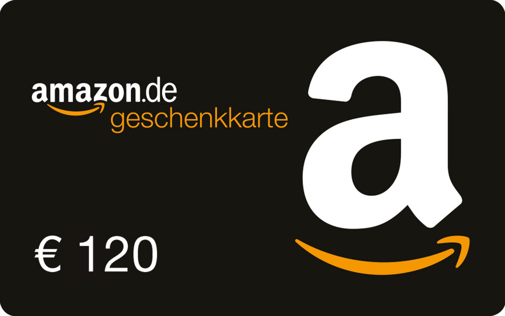 Amazon.de-Gutschein 120,– € 