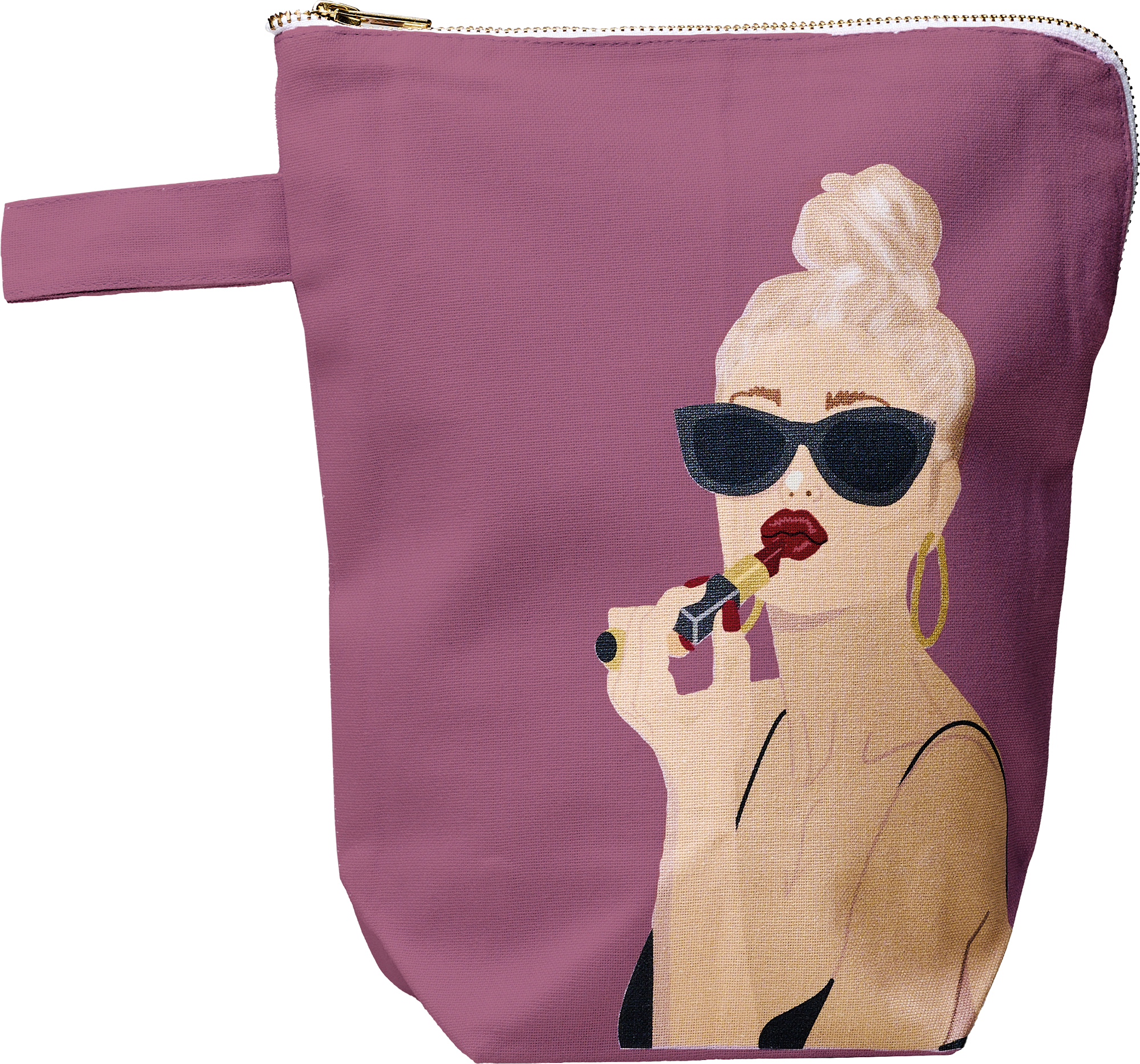 Kosmetiktasche „cherry lips“